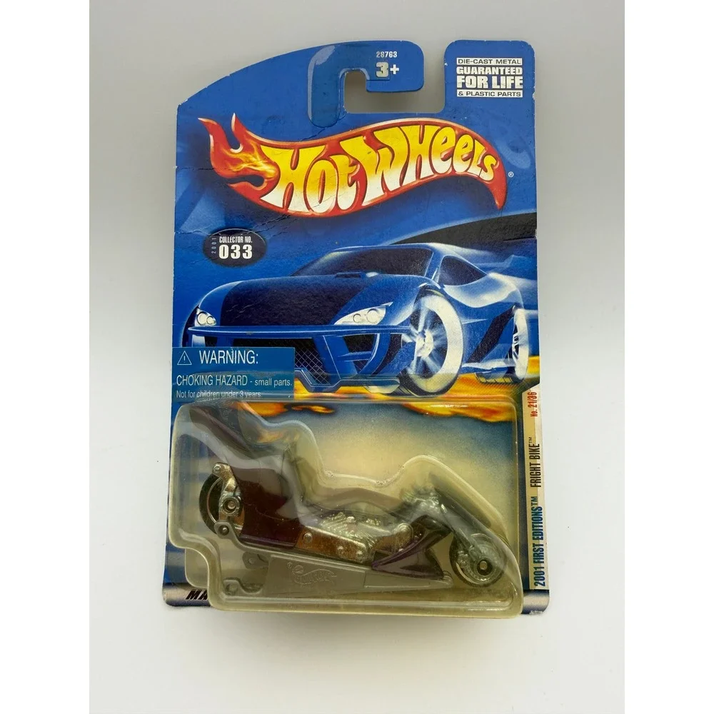 Hot Wheels First‎ Editions Lot 1998 Fathom This 2001 Fright Bike Diecast 2pk